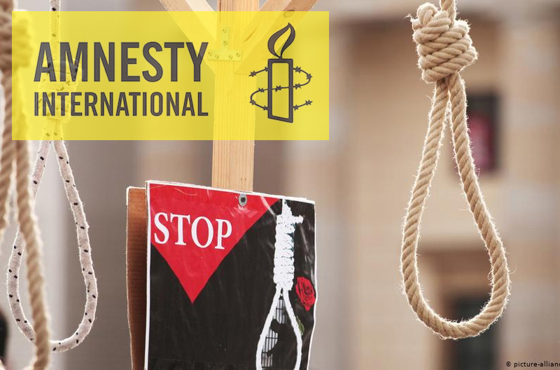 گزارش سالانه عفو بین‌الملل از احکام اعدام در جهان